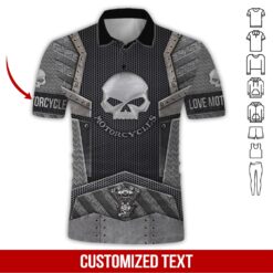 Custom Text Love Motorcycle Hoodie - photo 2
