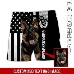 Custom Text and Image German Shepherd 3D Hoodie - photo 7