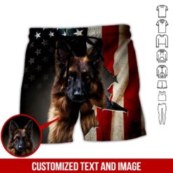 Custom Text and Image German Shepherd 3D Hoodie - photo 7