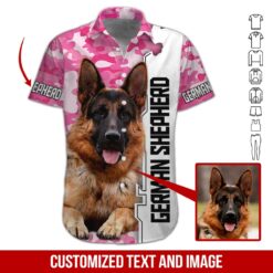 Custom Text and Image German Shepherd 3D Hoodie - photo 3