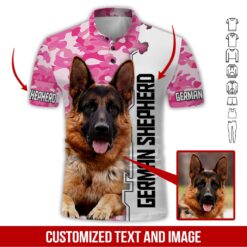 Custom Text and Image German Shepherd 3D Hoodie - photo 2