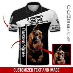 Custom Text and Image German Shepherd 3D Hoodie - photo 2