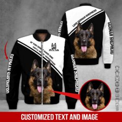 Custom Text and Image German Shepherd 3D Hoodie - photo 9