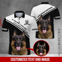 Custom Text and Image German Shepherd 3D Hoodie - photo 2