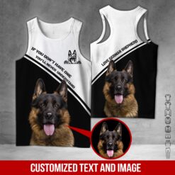 Custom Text and Image German Shepherd 3D Hoodie - photo 8