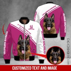 Custom Text and Image German Shepherd 3D Hoodie - photo 9