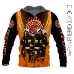 Firefighter 3D Hoodie - photo 6