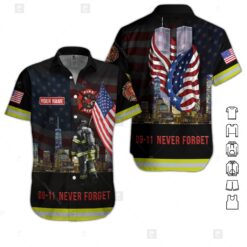 Firefighter Never Forget 3D Hoodie - photo 3