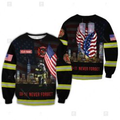 Firefighter Never Forget 3D Hoodie - photo 4