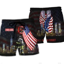 Firefighter Never Forget 3D Hoodie - photo 7