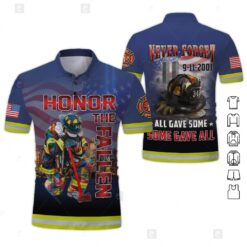 Firefighter Never Forget 3D Hoodie - photo 2