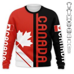 I Love Canada 3D Hoodie - photo 4