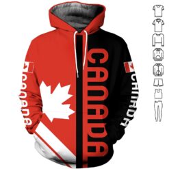 I Love Canada 3D Hoodie - photo 5