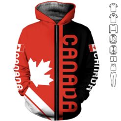 I Love Canada 3D Hoodie - photo 6