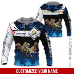 It Is Ok to Be Different 3D Hoodie - photo 5