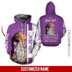 June Girl 3D Hoodie - photo 5
