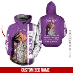 June Girl 3D Hoodie - photo 6