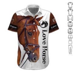 Love Horse 3D Hoodie - photo 3