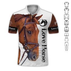 Love Horse 3D Hoodie - photo 2
