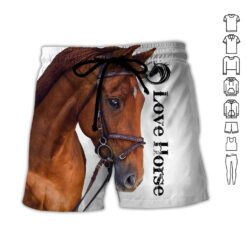 Love Horse 3D Hoodie - photo 7