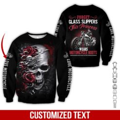 Love Motorbike 3D Hoodie - photo 4