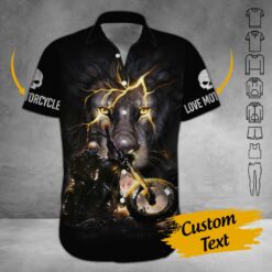 Love Motorbike 3D Hoodie - photo 3