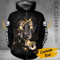 Love Motorbike 3D Hoodie - photo 6