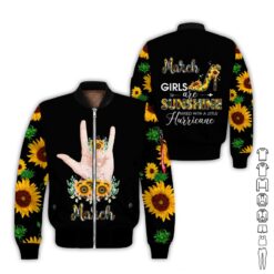 March Girl 3D Hoodie - photo 9
