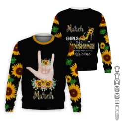 March Girl 3D Hoodie - photo 4