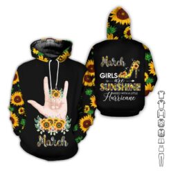 March Girl 3D Hoodie - photo 5