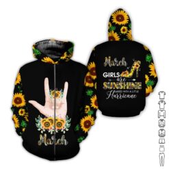 March Girl 3D Hoodie - photo 6