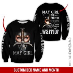 May Girl 3D Hoodie - photo 4