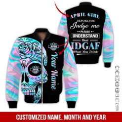 Name and Month Custom Hoodie - photo 9