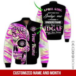 Name and Month Custom Hoodie - photo 9