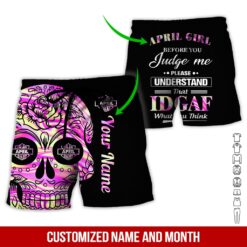 Name and Month Custom Hoodie - photo 7