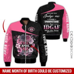 Name and Month Custom Hoodie - photo 9