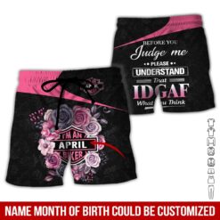 Name and Month Custom Hoodie - photo 7