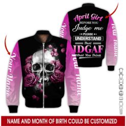 Name and Month Custom Hoodie - photo 9