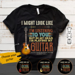 Custom Shirt - Love Guitar