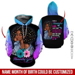 November Girl 3D Hoodie - photo 5