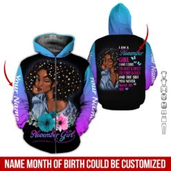 November Girl 3D Hoodie - photo 6