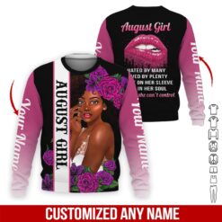 Custom August Girl 3D Hoodie - photo 4