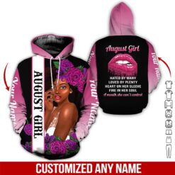 Custom August Girl 3D Hoodie - photo 5
