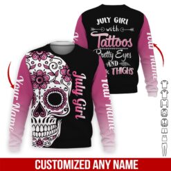 Custom July Girl 3D Hoodie - photo 4