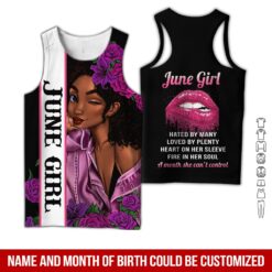 Custom June Girl 3D Hoodie - photo 8