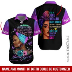 Custom June Girl 3D Hoodie - photo 3