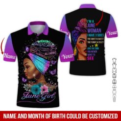 Custom June Girl 3D Hoodie - photo 2