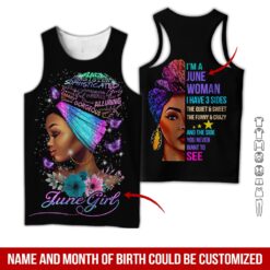 Custom June Girl 3D Hoodie - photo 8