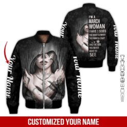 Custom March Girl 3D Hoodie - photo 9