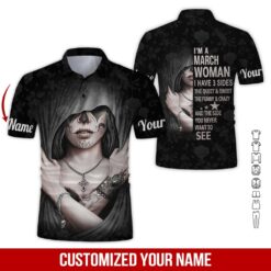 Custom March Girl 3D Hoodie - photo 2